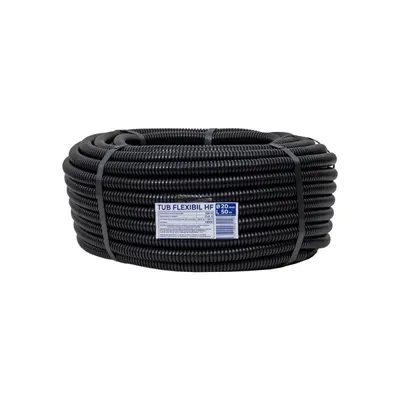 Tub Flexibil, Copex, Lungime 50 m, Diametru 20 mm, fara Fir de Tragere, PVC