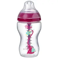 Biberon Advanced anticolici cu sistem de ventilatie Tommee Tippee 340 ml pink