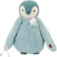 Jucărie de pluș Kaloo - Pinguin verde, sărut, 20 cm