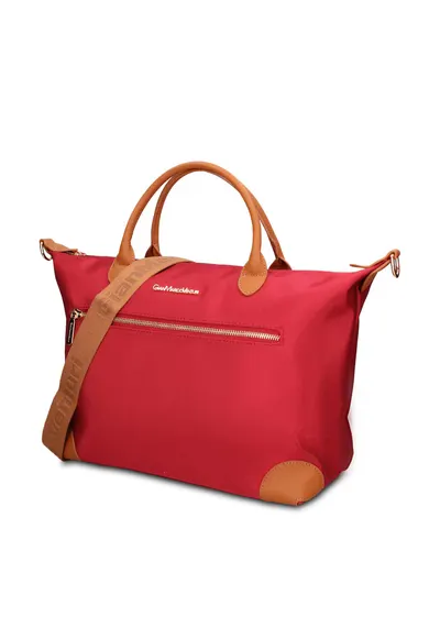 Geanta shopper din piele ecologica Elowen Prime - Rosu
