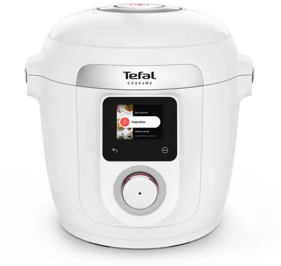 Multicooker Tefal – Cook4Me Wi-Fi 10 în 1, 6 l, alb