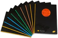 Set 10 caiete Elisa Planets - A5, 62 de foi, randuri late