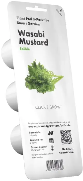 Semințe Click and Grow - Muștar Wasabi, 3 rezerve