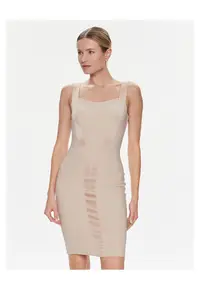 Rochie de cocktail de dama Marciano Guess - bej
