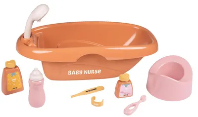 Set de joacă Smoby - Baby Nurse, cadă cu 8 accesorii