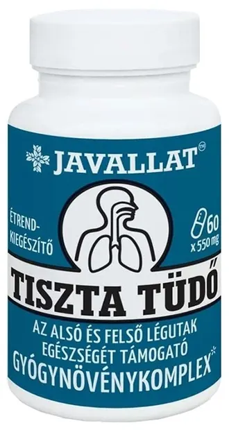 Complex fitoterapeutic pentru sistemul respirator, 60 capsule, Javallat