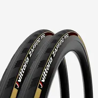 Set 2 cauciucuri șosea talon flexibil Vittoria Zaffiro Pro V 700x32 tanwall Bej