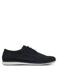Pantofi barbati - HENSON-31 MI25 - piele naturala - bleumarin