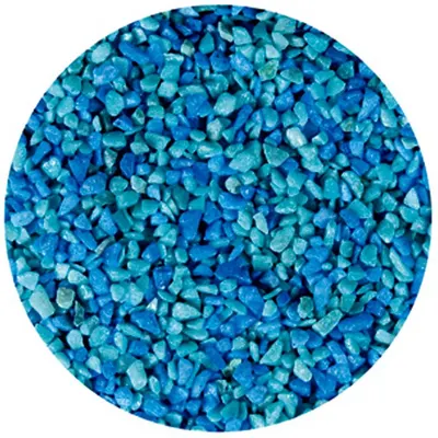 Nisip Acvariu Flamingo Turcoaz 1kg 6-8mm 400674