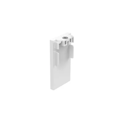 Accesoriu corp de iluminat Ego end cap high senza foro Alb