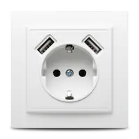 Priza Schuko 2xUSB ST Racer, 1301.200