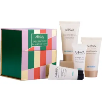 AHAVA Dare to Glow Refresh & Hydrate Express set cadou corp si fata