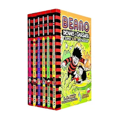 Beano Dennis & Gnasher Series Books 1 - 6 Collection Set (Super Slime Spectacular, Abominable Snowmenace, Little Menace's Great Escape, Bogeyman of Bunkerton Castle & MORE!)