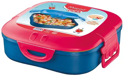 Cutie pentru mâncare Maped Concept Kids - Rosie, 750 ml