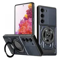 Husa pentru Samsung Galaxy S20 FE 2022 G781 / S20 FE 5G G781 / S20 FE G780, Techsuit, RuggedCam, Albastra