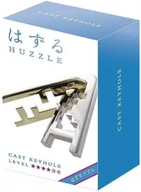 Puzzle logic metalic Hanayama - Cast Puzzle Keyhole Huzzle