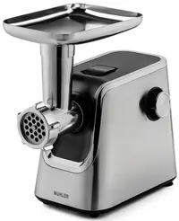Mașină de tocat carne Muhler - MG-1808TS, 1800W, 2 kg/min, gri