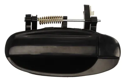 Maner usa Stanga Spate potrivit CHEVROLET AVEO II, AVEO/KALOS 2003-2011 - (exterior; negru/grund)