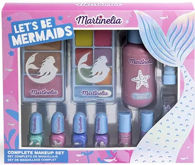 Trusă de frumusețe pentru copii Martinelia Let's be mermaids - 11 piese