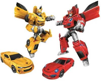 Set de joacă RS Toys Mega Team Robots - Mașini Transformers, 2 bucăți