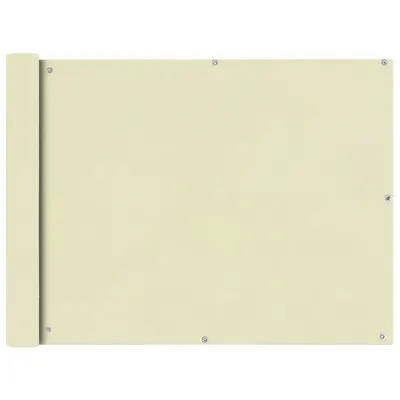 Gossi prelata pentru balcon, material textil oxford, 90x400 cm, crem