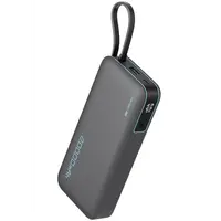 Baterie Externa Cuktech, 20000mAh, 55W, QC + PD, 1 x USB-A - 2 x USB-C, Gri CUKP200NGLDG