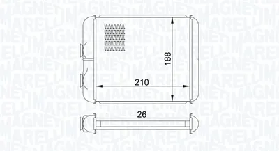 Schimbator caldura incalzire habitaclu potrivit OPEL ASTRA G, ASTRA G CLASSIC, ASTRA G KOMBI, ASTRA H, ASTRA H CLASSIC, ASTRA H GTC, ASTRA H KOMBI 1.2-2.2D 02.98