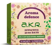Aromatizant pe bază de plante împotriva acarienilor A.K.R., 10 plicuri filtrante, Aroma Defence