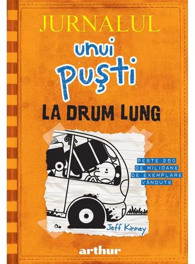 La drum lung. Jurnalul unui puşti (Vol.9) - Hardcover - Jeff Kinney