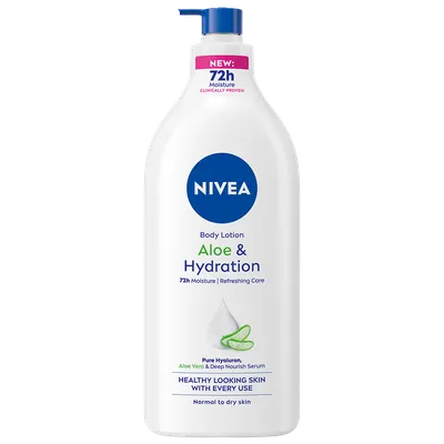 Lotiune de corp hidratanta cu aloe vera, 625ml, Nivea