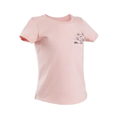 Tricou bumbac Baby gym Roz Copii