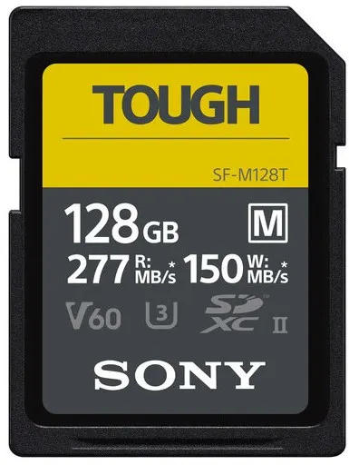 Card de memorie Sony - M Tough Series, 128GB, SDXC, UHS-II U3