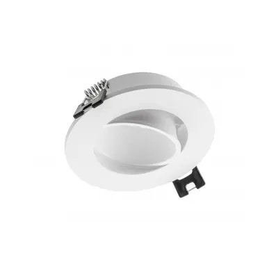 Spot - Ceiling spot light fixture LINTO, IP20, round, Ø90x29mm, white