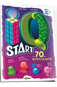IQ Start 2ani+ cu 70 autocolante