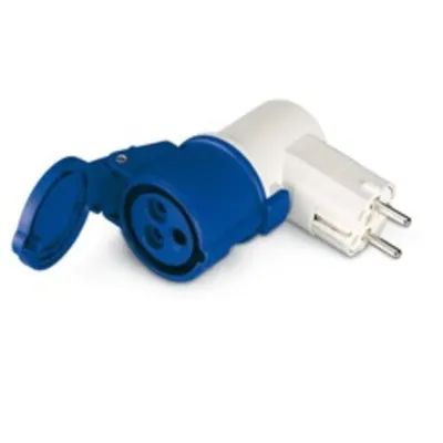 One-Way Adaptornip20 16a 2p+e 250v Fr/de