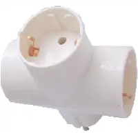 Triplu Steker Shuko Triunghi