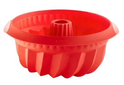 Formă de copt din silicon Lekue - Ø22 cm, adâncă, 2,4 l