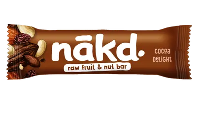 Baton cu cacao raw vegan, 35g, Nakd