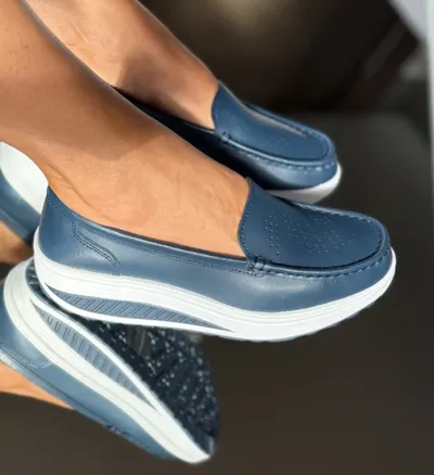 Pantofi Casual Musta Bleumarin