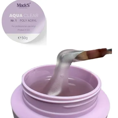 Aqua Clear Polyacryl 50g Macks
