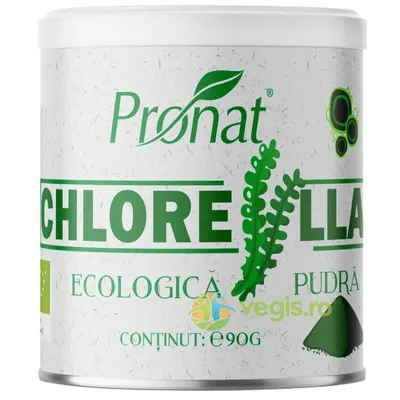 Chlorella Pulbere Ecologica/Bio 90g
