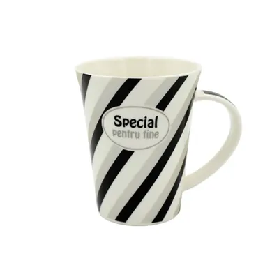 Cană din porțelan personalizată cu mesaj "Special pentru tine"