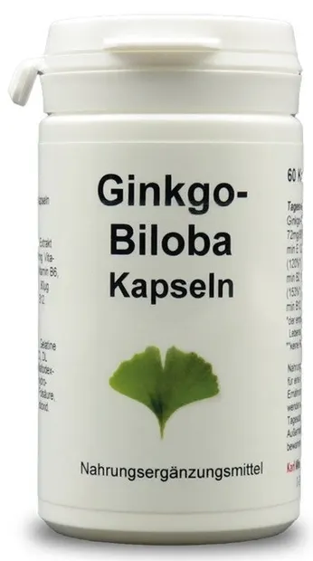 Ginkgo biloba formula, 60 capsule, Karl Minck