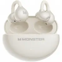 Handsfree Bluetooth Monster AirClip AC200, TWS, Crem Deschis