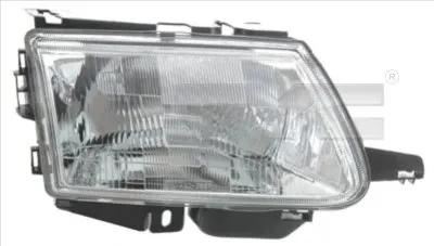 Far dreapta (H4, electric, manual, fundal argintiu) CITROEN SAXO 1996-2004