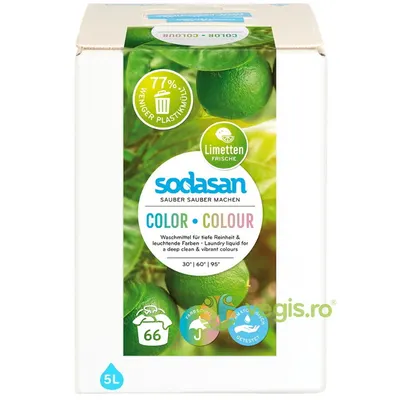 Detergent Lichid pentru Rufe Colorate Bag-in-Box 5L