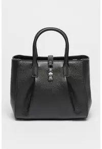 Geanti de mana din piele Milan Satchel - Negru