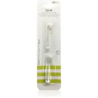BBLÜV Sönik capete de schimb pentru periuta de dinti Infant 0-18m 2 buc