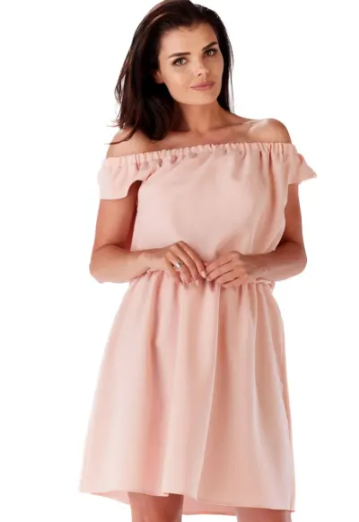Infinite You Rochie mini dama Igrailte M136 roz - Roz
