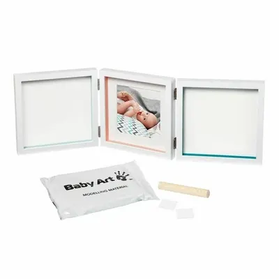 Rama Foto Baby Art cu dubla amprenta My Baby Style Essentials